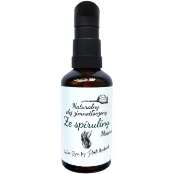 Kocham Życie Macerat z alg spirulina 50ml naturalny olej zimnotłoczony