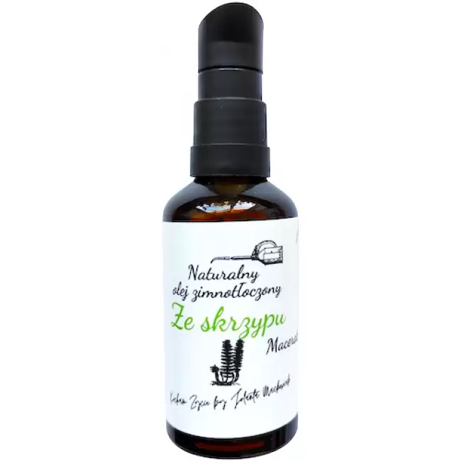 Kocham Życie Macerat ze skrzypu 50ml naturalny olej zimnotłoczony