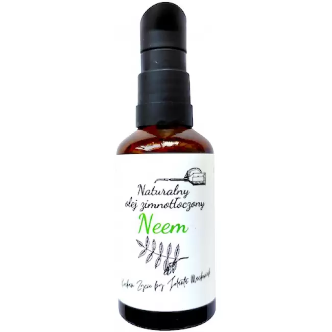 Kocham Życie Olej neem 50ml naturalny olej zimnotłoczony