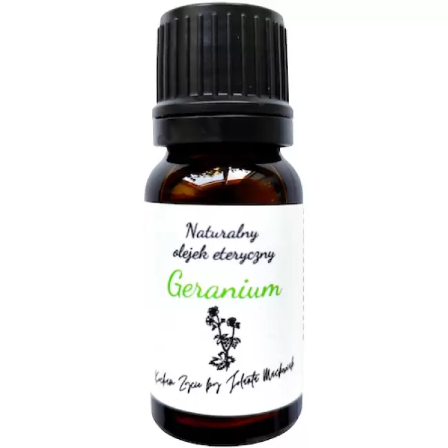 Kocham Życie Olejek eteryczny Geranium 10ml naturalny 100% 