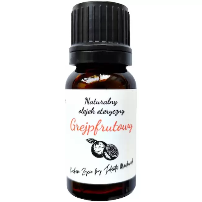 Kocham Życie Olejek eteryczny Grejpfrutowy 10ml naturalny 100%