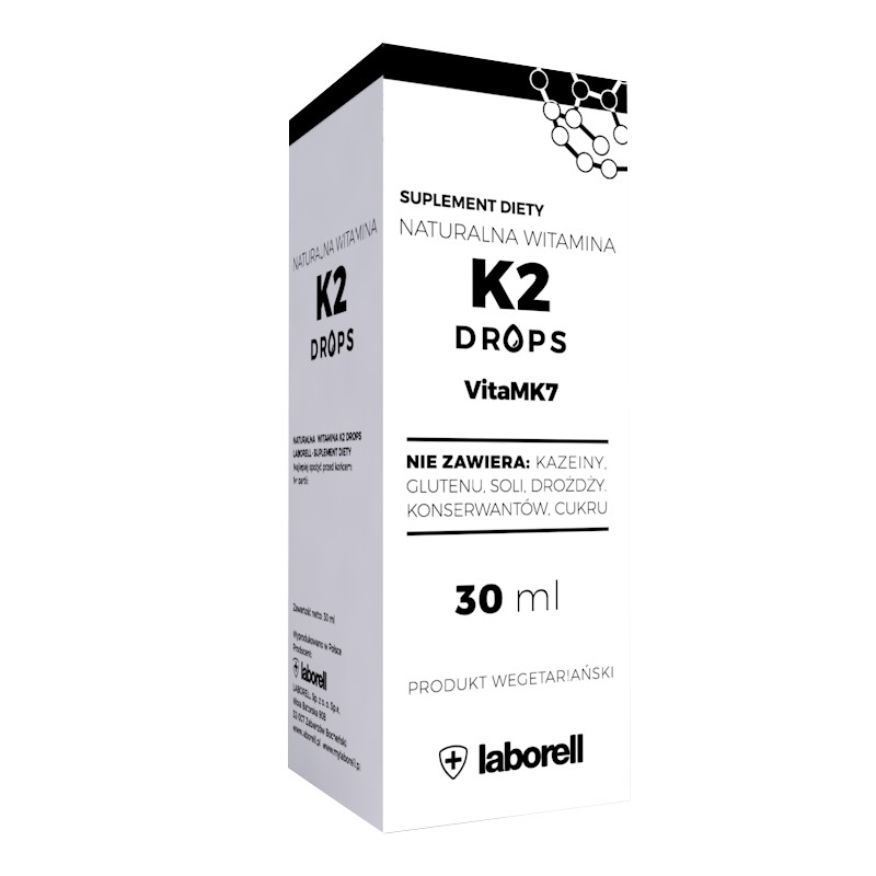 Laborell Witamina K2 Drops VitaMK7 30ml krople - suplement diety