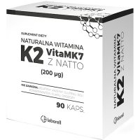 Laborell Witamina K2 Vita MK7 z NATTO (200uq) 90kaps - suplement diety