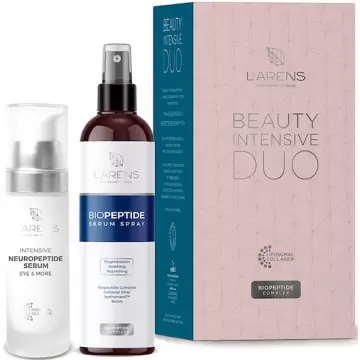 LARENS Beauty Intensive Duo: Neuropeptide Serum Eye and More 30ml Biopeptide Serum Spray 150ml Anti-ageing Peptydy Kolagen -10% z kodem: WELLU10