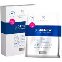 LARENS BIO Renew Tissue Face Mask 4szt Regenerujące maski-kompresy do twarzy Peptydy Kolagen -10% z kodem: LATO23