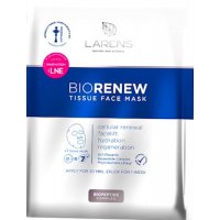 LARENS BIO Renew Tissue Face Mask Regenerująca maska-kompres do twarzy Peptydy Kolagen -10% z kodem: WIOSNA23
