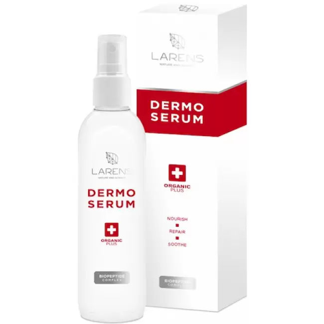 LARENS Dermo Serum Spray 100ml Serum Peptydowe do Twarzy Biotyna Ektoina -10% z kodem: LATO23