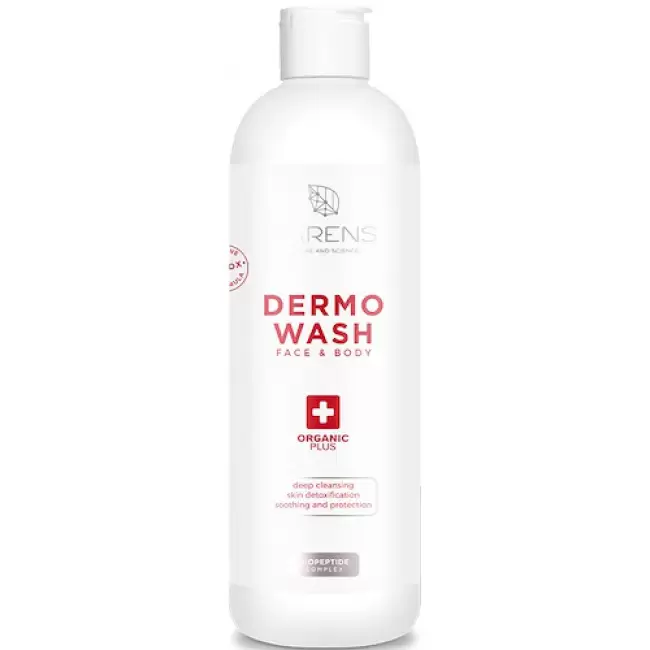 LARENS Dermo Wash Face and Body 200ml Płyn do Mycia Twarzy i Ciała Peptydy Ektoina