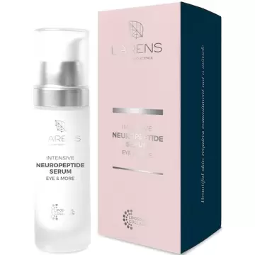 LARENS Neuropeptide Serum Eye and More 30ml Serum punktowe pod oczy i na Zmarszczki mimiczne Peptydy kolagen -10% z kodem: WELLU10