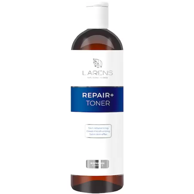 LARENS Repair Toner 250ml Preparat tonizująco-naprawczy Kolagen Nawilża Wygładza Rozświetla