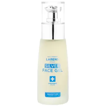 LARENS Silver Face Gel 50ml Żel kolagenowy peptydowy do twarzy problematycznej wrażliwej 
