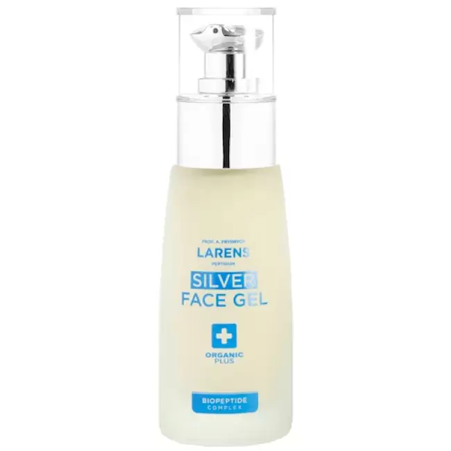 LARENS Silver Face Gel 50ml Żel kolagenowy peptydowy do twarzy problematycznej wrażliwej 
