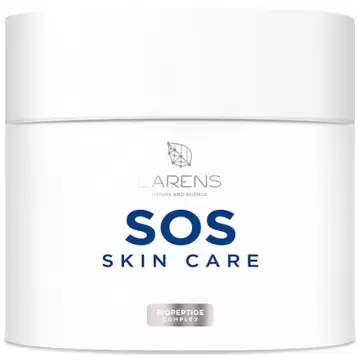 LARENS SOS Skin Care 150ml Krem do ciała intensywnie regenerujący bezzapachowy Peptydy Kolagen Aloes Ginkgo -10% z kodem: WELLU10