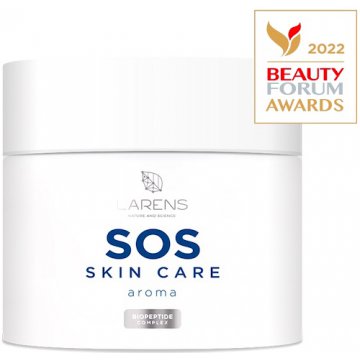 LARENS SOS Skin Care Aroma 150ml Krem do ciała intensywnie regenerujący limonkowy Peptydy Kolagen Aloes Ginkgo -10% z kodem: WIOSNA23