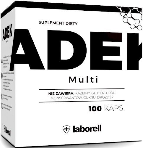 Laventi Adek Multi 100kaps Witaminy Ad3ek2 Suplement Diety