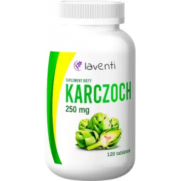 Laventi Karczoch 250mg 120tab - suplement diety