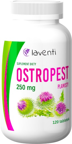 Laventi Ostropest Plamisty 250mg 120tab - suplement diety