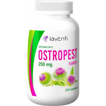 Laventi Ostropest Plamisty 250mg 120kaps - suplement diety