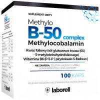 Laborell Witamina Methylo B-50 complex 100kaps - suplement diety