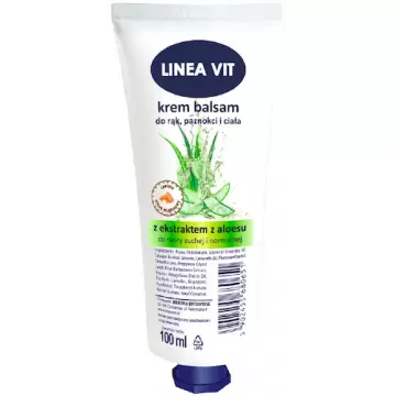 LINEA VIT krem do rąk i paznokci aloe vera hipoalergiczny 100ml