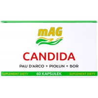 mAG CANDIDA Pau D'arco+Piołun+Bor 60kaps - suplement diety