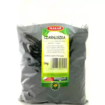 Makar Czarnuszka ziarno 1kg Czarny Kmin nasiona