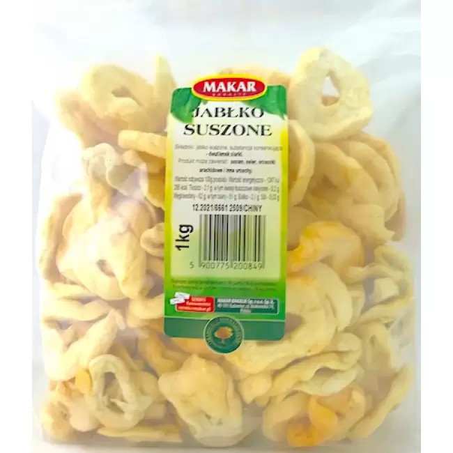 Makar Jabłko Suszone 1kg Jabłka 1000g Polska