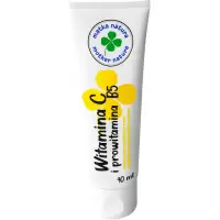 Matka Natura Krem do twarzy Witamina C + B5 Kwas pantetonowy 90ml Nawilżający Przeciwzmarszczkowy