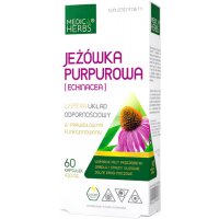 Medica Herbs Jeżówka Purpurowa Echinacea 60kaps - suplement diety Odporność, Gardło