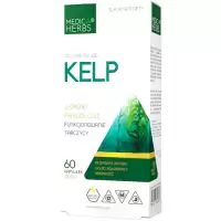Medica Herbs Kelp 60kaps - suplement diety 1% Jod naturalny, Tarczyca