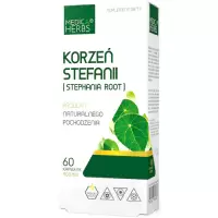 Medica Herbs Korzeń Stefanii 400mg 60kaps - suplement diety Borelioza