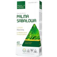 Medica Herbs Palma Sabałowa 160mg 60kaps - suplement diety Prostata, Układ moczowy, Włosy