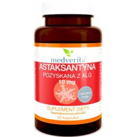 Medverita Astaksantyna 10mg 60kaps - suplement diety