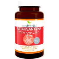 Medverita Astaksantyna 10mg 60kaps - suplement diety