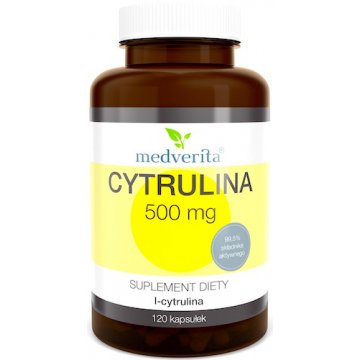 Medverita Cytrulina 500mg 120kaps - suplement diety
