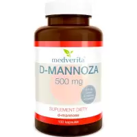 Medverita D-mannoza 500mg 100kaps - suplement diety