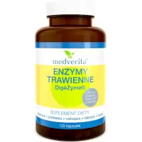 Medverita Enzymy Trawienne 120kaps - suplement diety