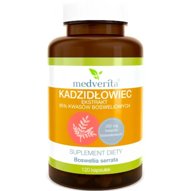 Medverita Kadzidłowiec Boswellia 120kaps - suplement diety