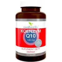 Medverita Koenzym Q10 ubichinon 100mg 120kaps - suplement diety