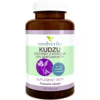 Medverita Kudzu ekstrakt z korzenia 40% izoflawonów 300mg 120kaps - suplement diety