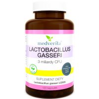 Medverita Lactobacillus gasseri 3 miliardy CFU 120kaps - suplement diety Probiotyk 3mld CFU