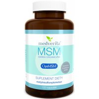 Medverita MSM siarka organiczna OptiMSM® 500mg 120kaps - suplement diety