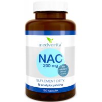 Medverita NAC 200mg 180kaps - suplement diety