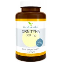 Medverita Ornityna 500mg 120kaps - suplement diety