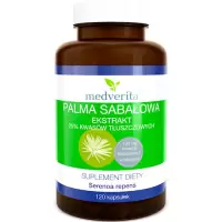 Medverita Palma Sabałowa ekstrakt 25% kwasów tłuszczowych 120kaps - suplement diety