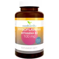 Medverita Ryboflawina Witamina B2 50mg 180kaps - suplement diety