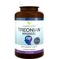 Medverita Treonian magnezu 500mg 100kaps suplement diety Mózg