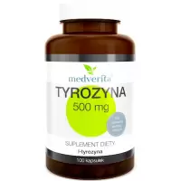 Medverita Tyrozyna l-tyrozyna 500mg 100kaps - suplement diety