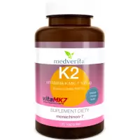Medverita Witamina K2 100mcg MK-7 120kaps - suplement diety