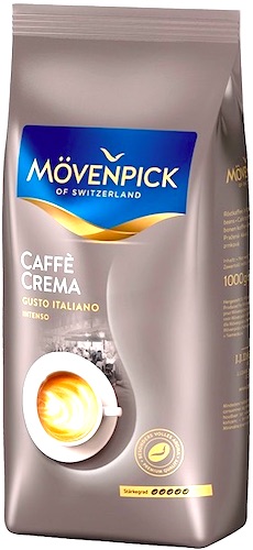 Movenpick Caffe Crema Gusto Italiano Intenso 1kg kawa ziarnista